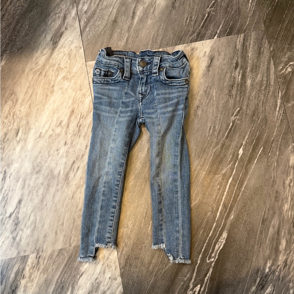 True Religion Halle Mid Rise super skinny jeans